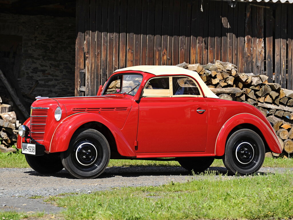 Opel Kadett 1 поколение, рестайлинг, открытый кузов (01.1938 - 05.1940)